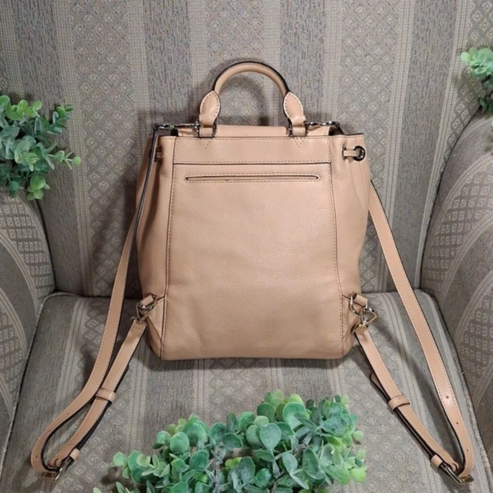 Michael Kors Evie Flower Garden Small Backpack Floral Embellisments - Picture 4 of 16